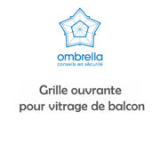 Grille ouvrante balcon