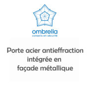 Ombrella porte blindée acier